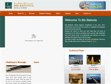 Tablet Screenshot of binbatootatravel.com